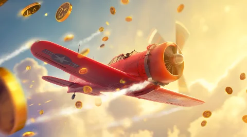 Aviator vliegtuig stijgende vermenigvuldiger grafiek